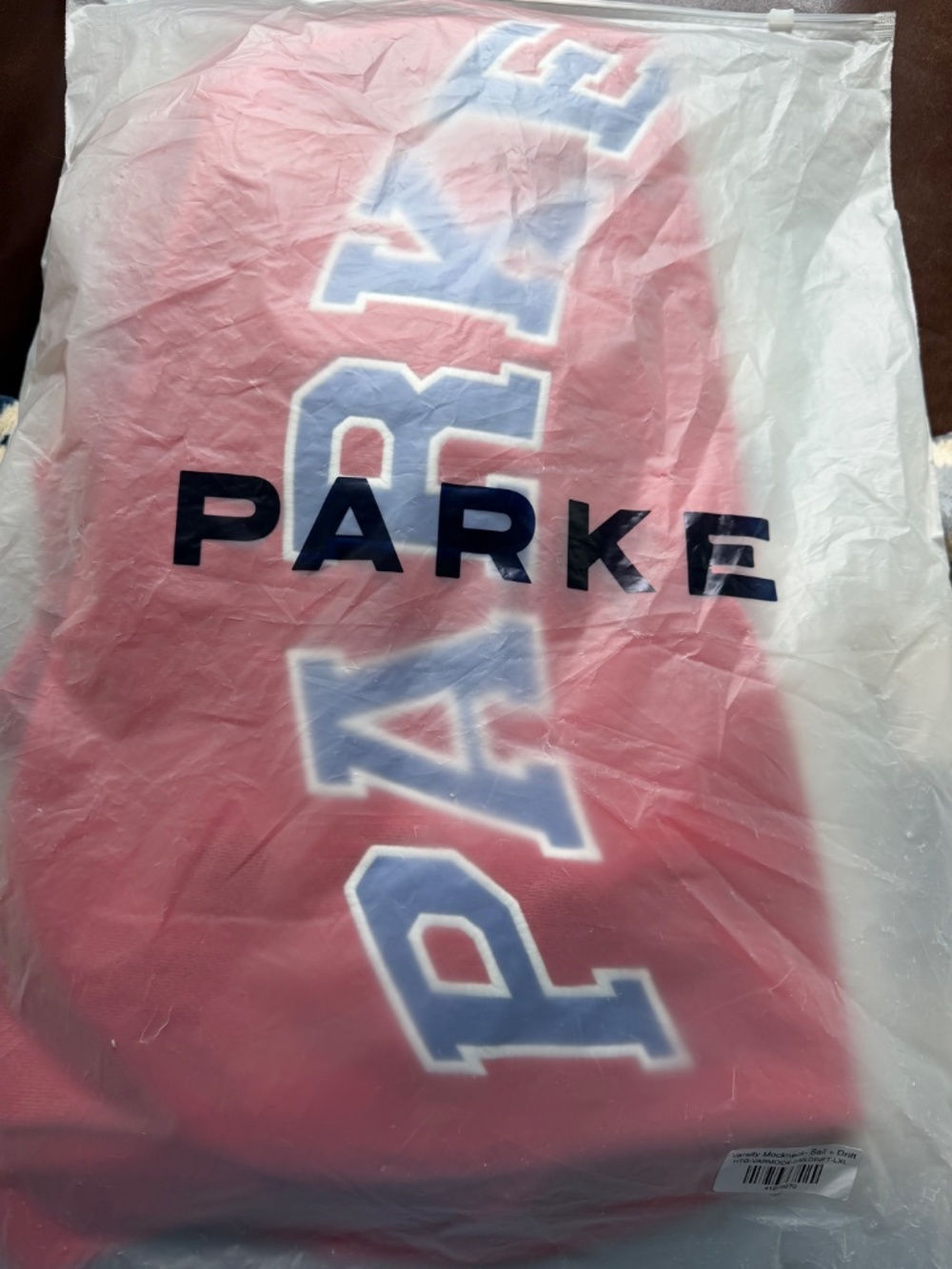 Parke Varsity Mockneck - SAIl + DRIFT L/XL (Heritage) SOLD OUT - Picture 6 of 6